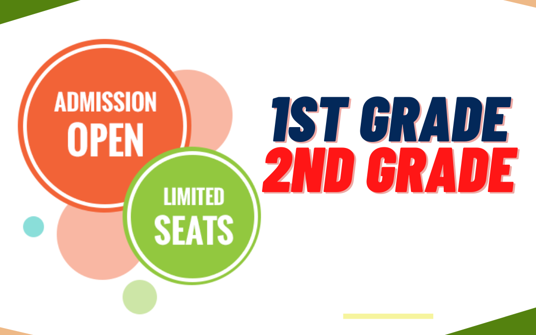 GNS Grade 1st & Grade 2nd Admissions Poster